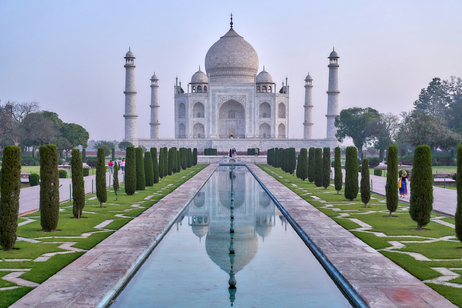 Sacred Indian architecture visited during a spiritual retreat in India